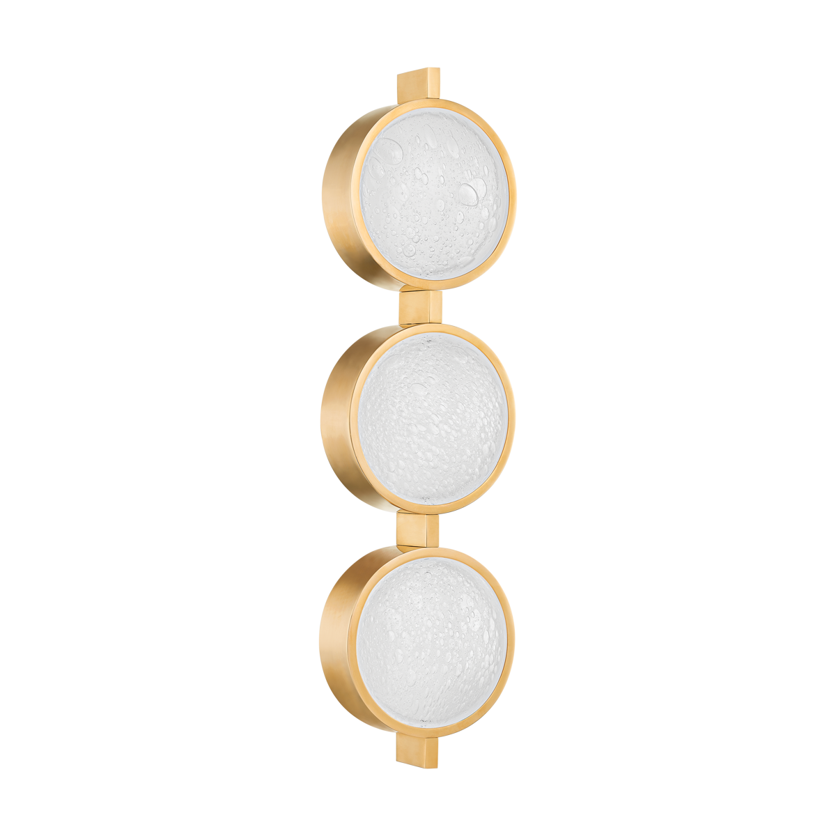 Ansonia Wall Sconce — a Corbett wall sconce for bathrooms, hallways, and living rooms at Laurie Yapp Home.
