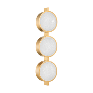 Ansonia Wall Sconce — a Corbett wall sconce for bathrooms, hallways, and living rooms at Laurie Yapp Home.
