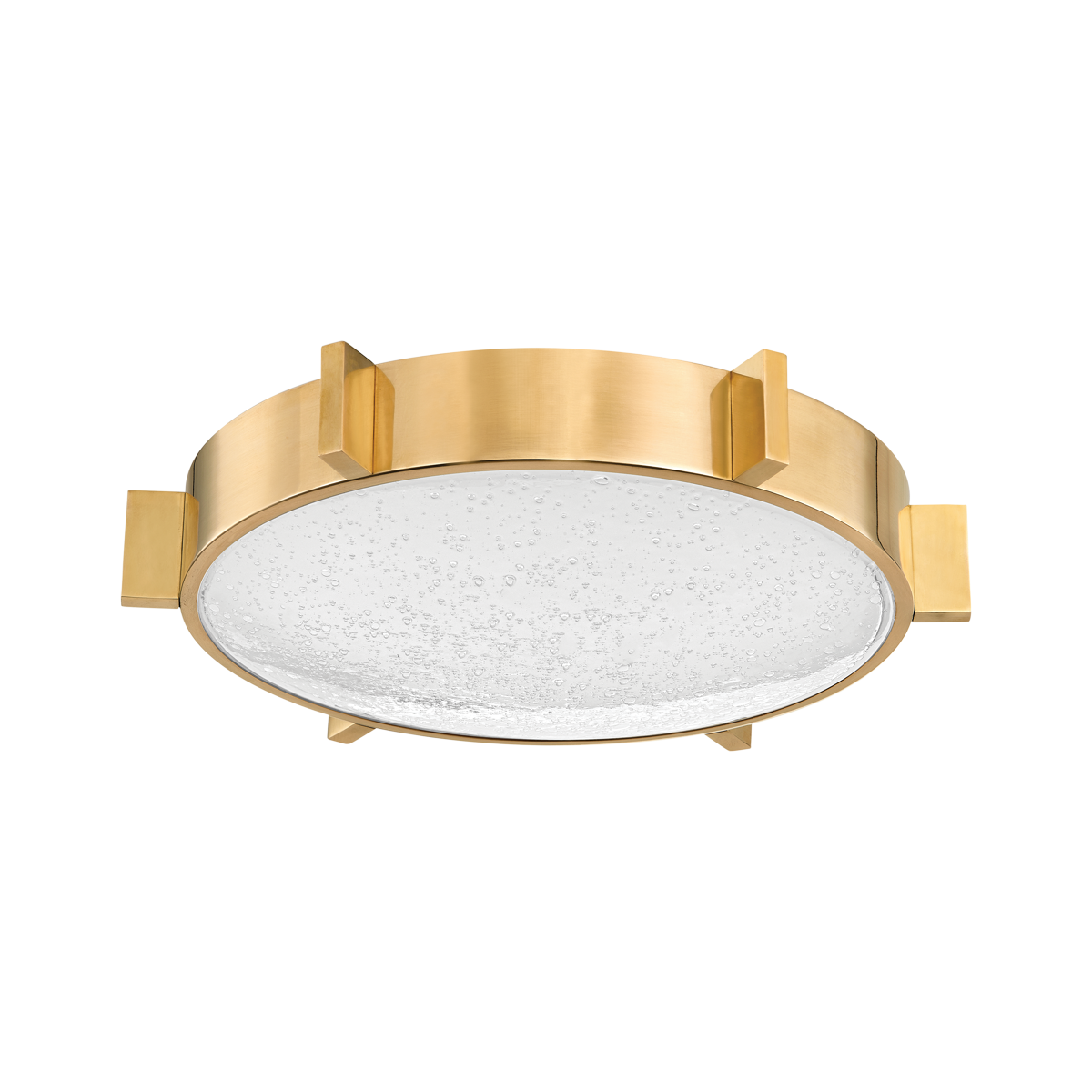 Ansonia Flush Mount — a Corbett flush mount for hallways, bedrooms, and entryways at Laurie Yapp Home.