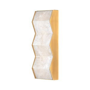 Tanzanite Wall Sconce — a Corbett wall sconce for bathrooms, hallways, and living rooms at Laurie Yapp Home.