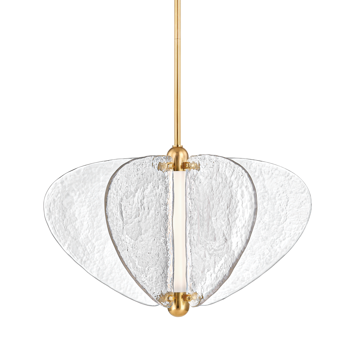 Freya Chandelier — a Corbett chandelier for dining rooms, entries, and living rooms at Laurie Yapp Home.