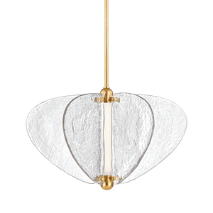 Freya Chandelier — a Corbett chandelier for dining rooms, entries, and living rooms at Laurie Yapp Home.