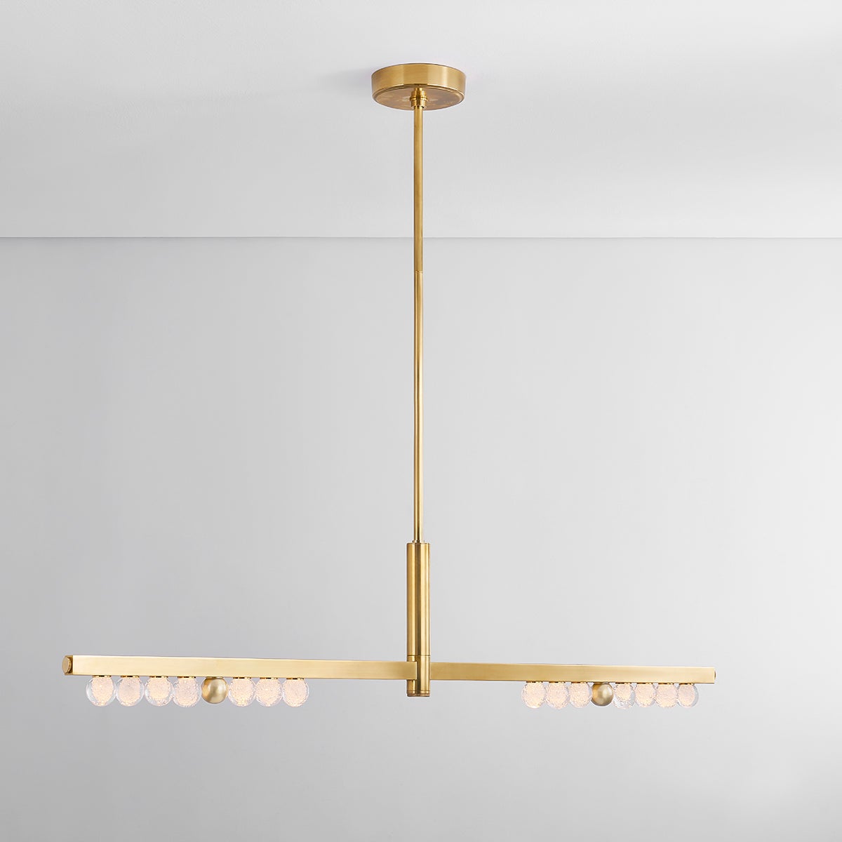 Close-up of the Annecy Linear showing the extended frame and shade array.