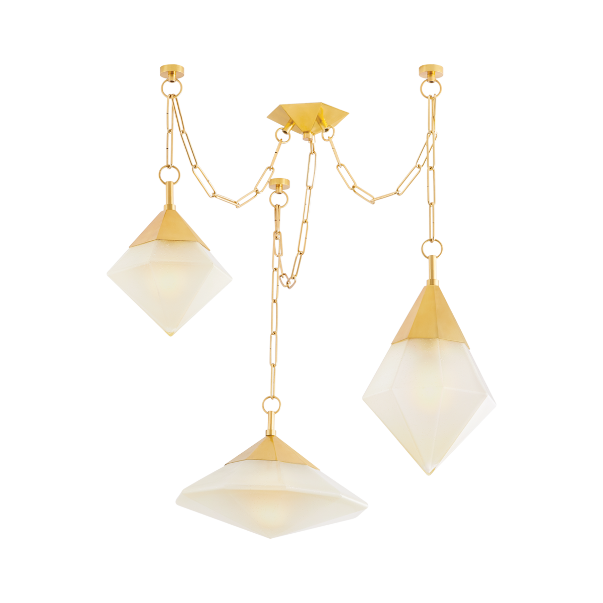 Angelique Chandelier 58" — a Corbett chandelier for dining rooms, entries, and living rooms at Laurie Yapp Home.