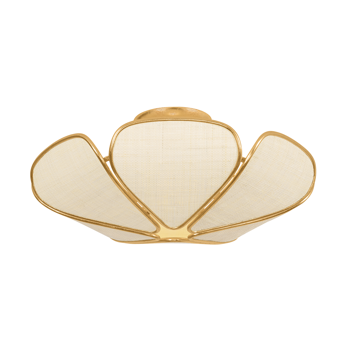 Bayville Semi Flush — a Hudson Valley semi flush for hallways, bedrooms, and entryways at Laurie Yapp Home.
