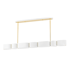 Blanc doux / Laiton vieilli