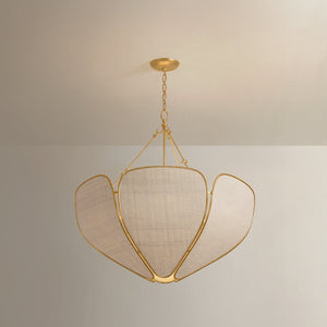 Bayville Pendant 31.75" shown from a second angle to highlight the shade shape and metal detail.