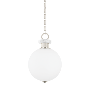 Haru Pendant 13.25" — a Corbett pendant for kitchens, entries, and dining rooms at Laurie Yapp Home.