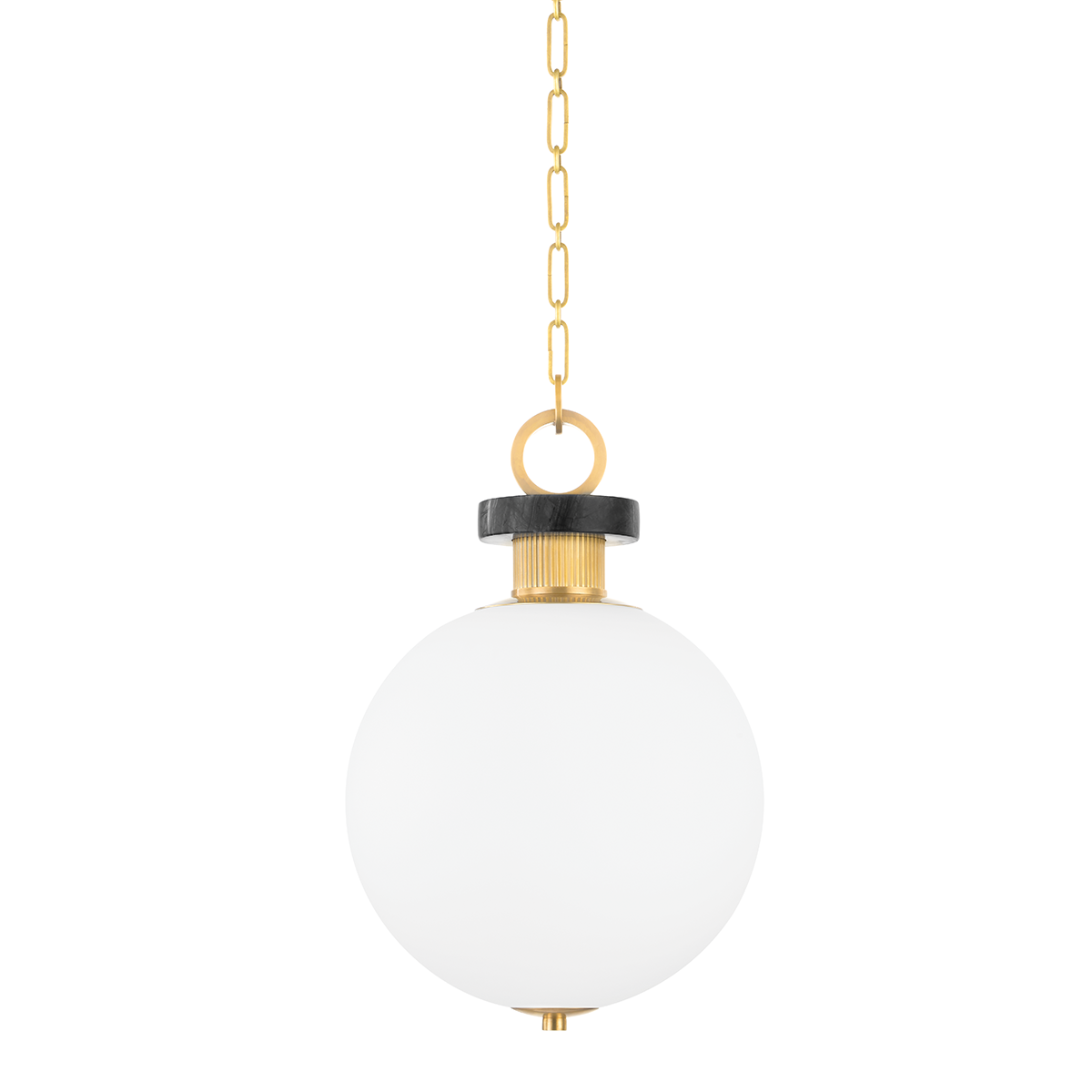 Haru Pendant 13.25" — a Corbett pendant for kitchens, entries, and dining rooms at Laurie Yapp Home.