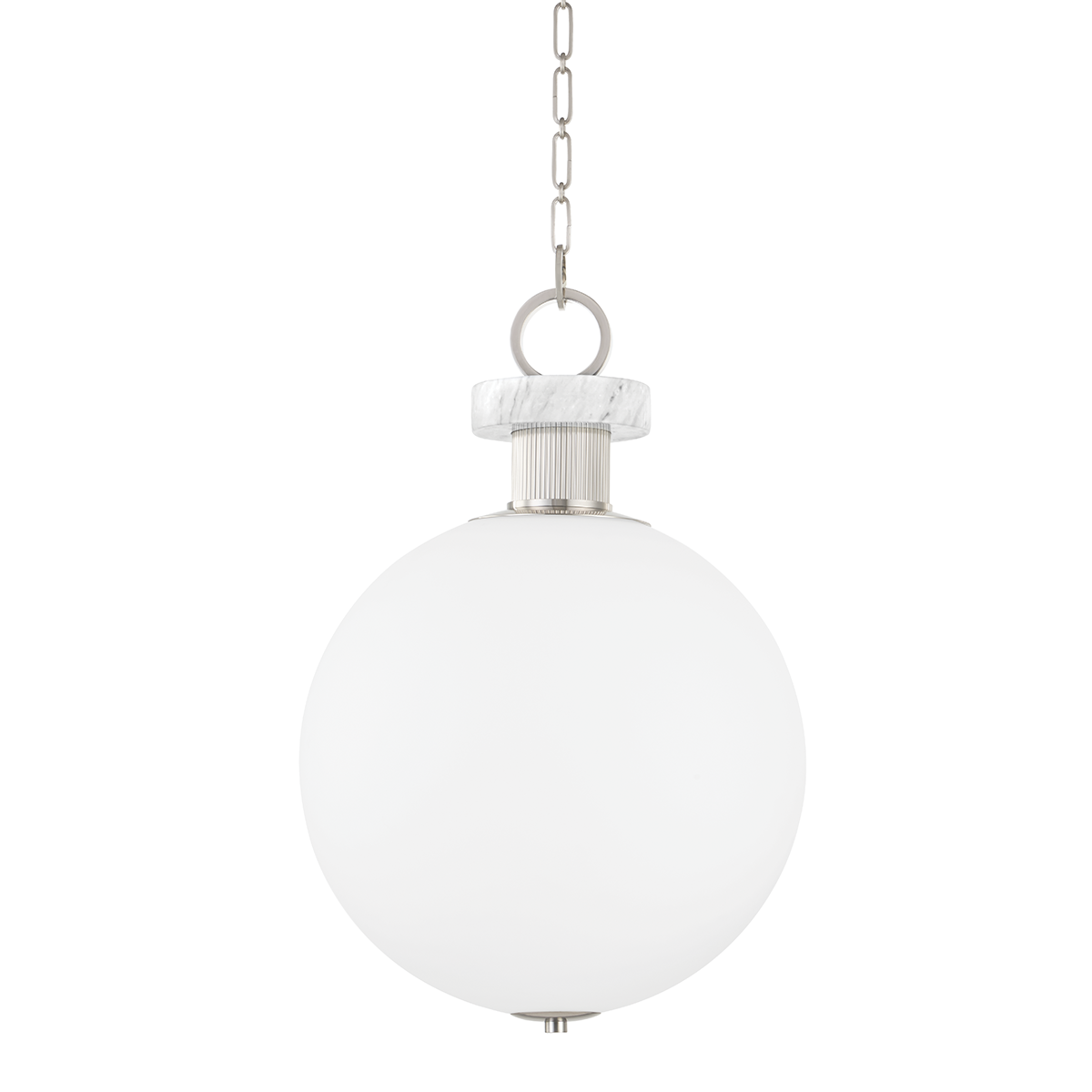 Haru Pendant 18" — a Corbett pendant for kitchens, entries, and dining rooms at Laurie Yapp Home.