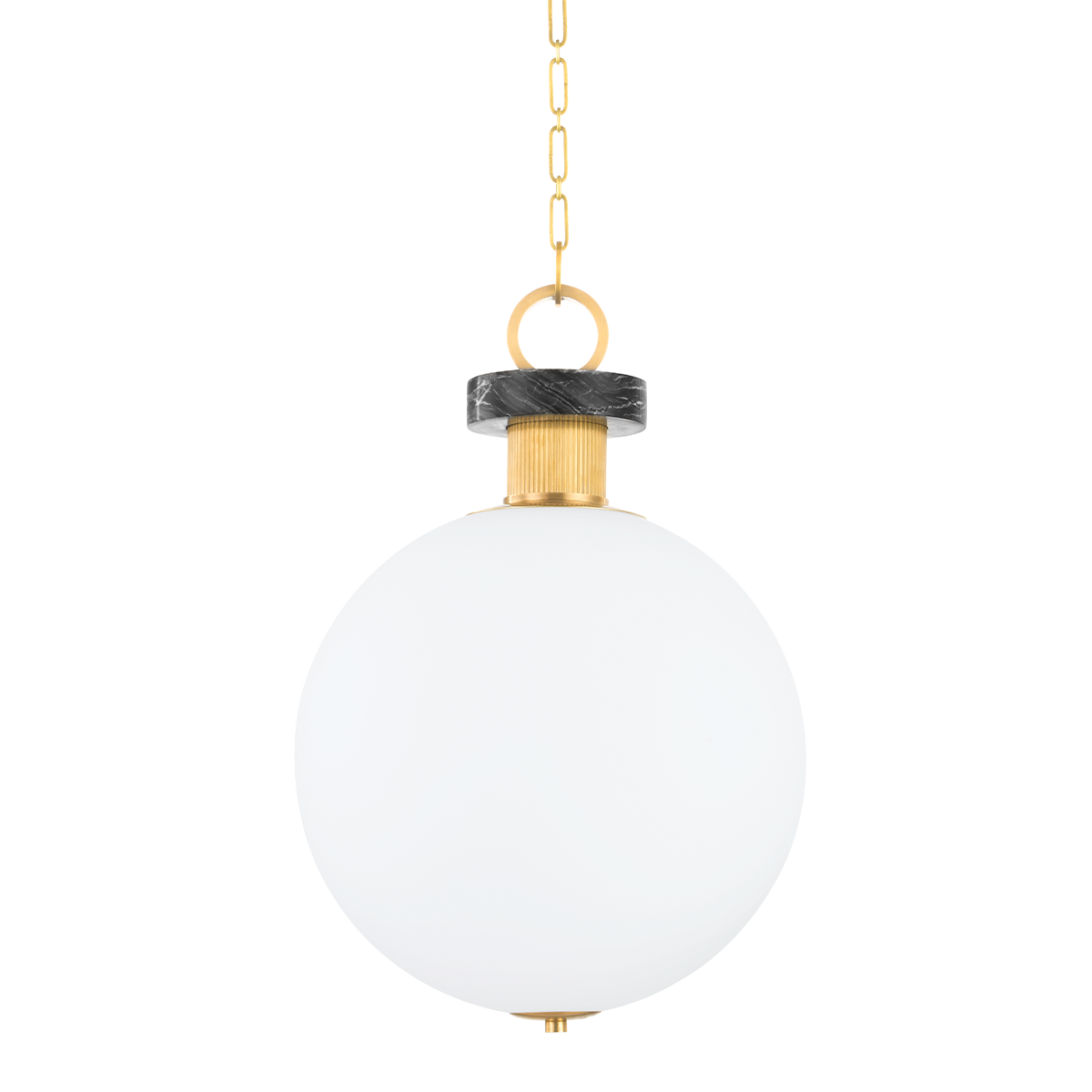 Haru Pendant 18" — a Corbett pendant for kitchens, entries, and dining rooms at Laurie Yapp Home.