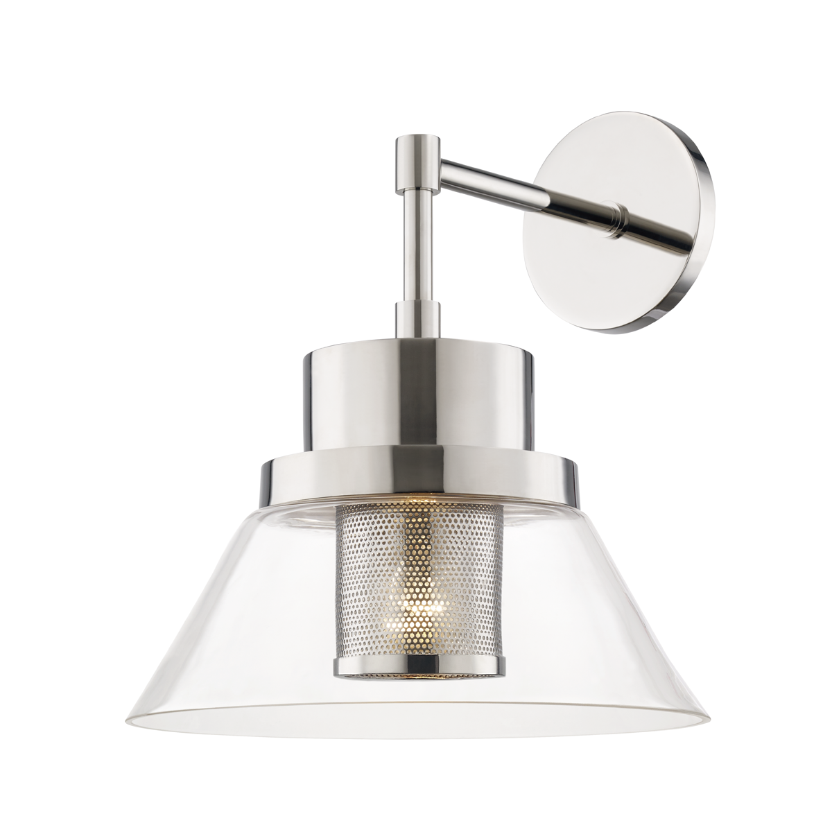 Paoli Wall Sconce in aged brass — a Hudson Valley wall sconce for bathrooms, hallways, and living rooms at Laurie Yapp Home.