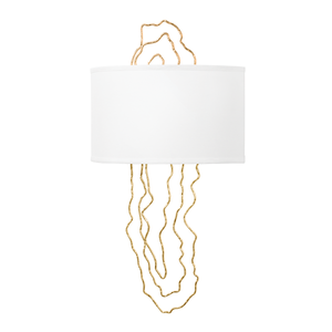 5th Avenue Wall Sconce — a Corbett wall sconce for bathrooms, hallways, and living rooms at Laurie Yapp Home.