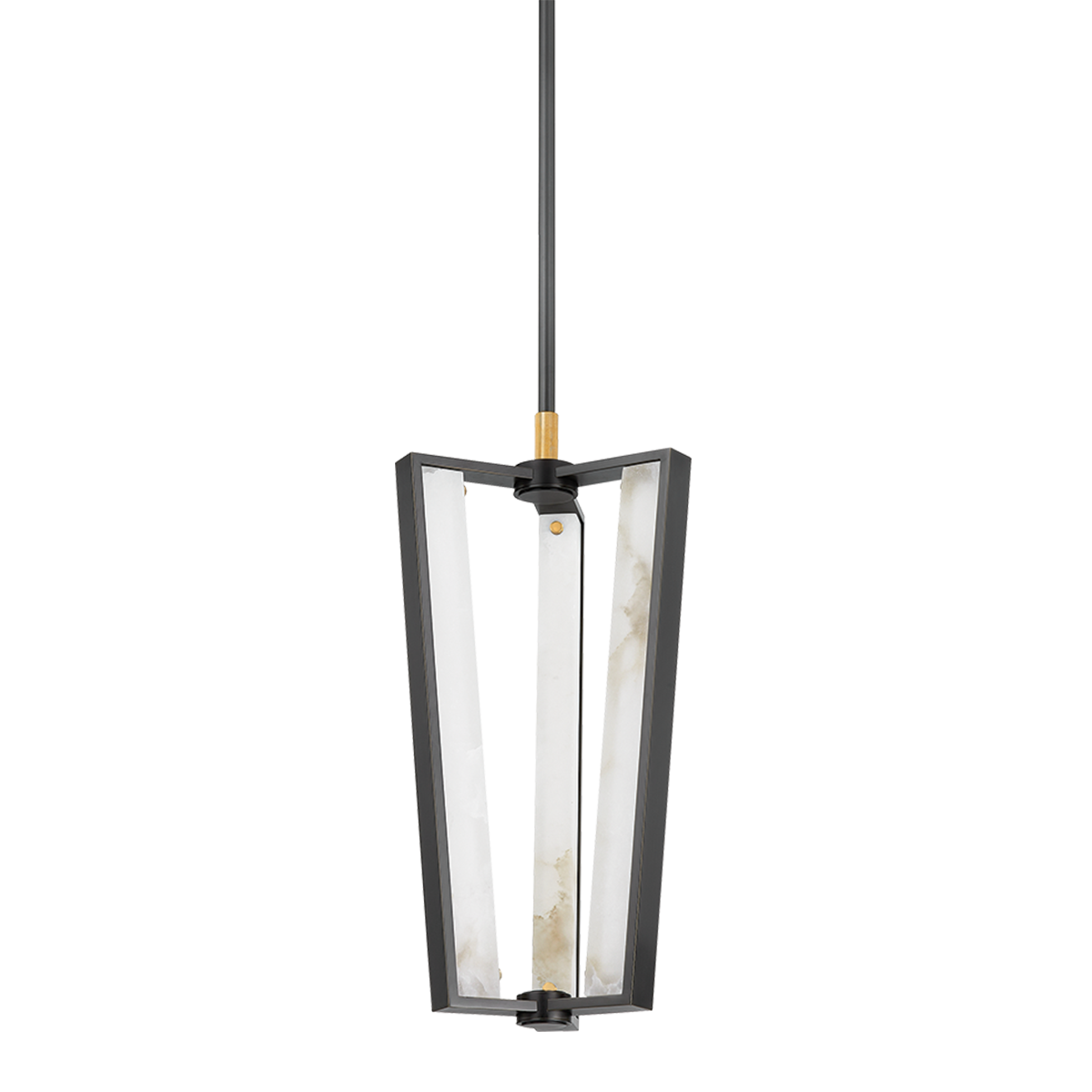 Edgemere Pendant 11" in aged brass — a Hudson Valley pendant for kitchens, entries, and dining rooms at Laurie Yapp Home.