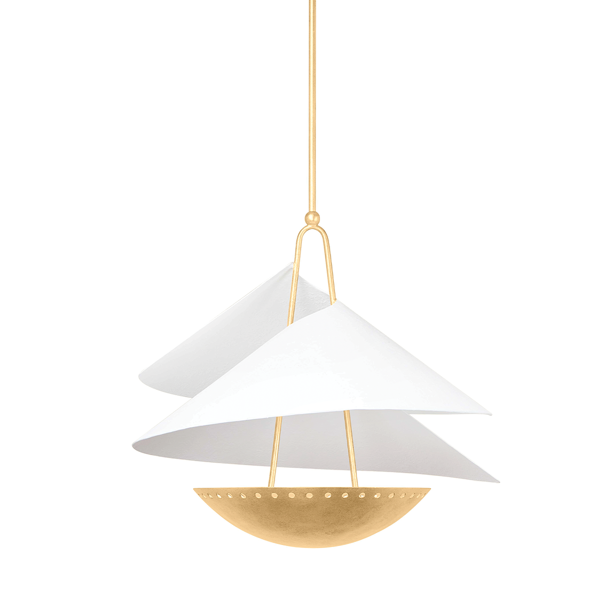 Carini Pendant 24" — a Corbett pendant for kitchens, entries, and dining rooms at Laurie Yapp Home.