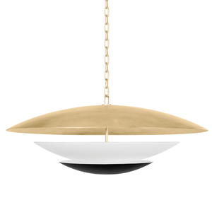 Adara Chandelier 36" — a Corbett pendant for kitchens, entries, and dining rooms at Laurie Yapp Home.