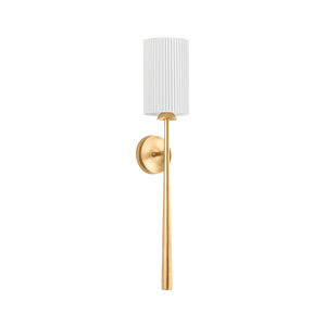 Sterling Wall Sconce — a Hudson Valley wall sconce for bathrooms, hallways, and living rooms at Laurie Yapp Home.