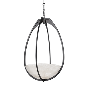 Lloyd Pendant 18.5" shown from a second angle to highlight the shade shape and metal detail.