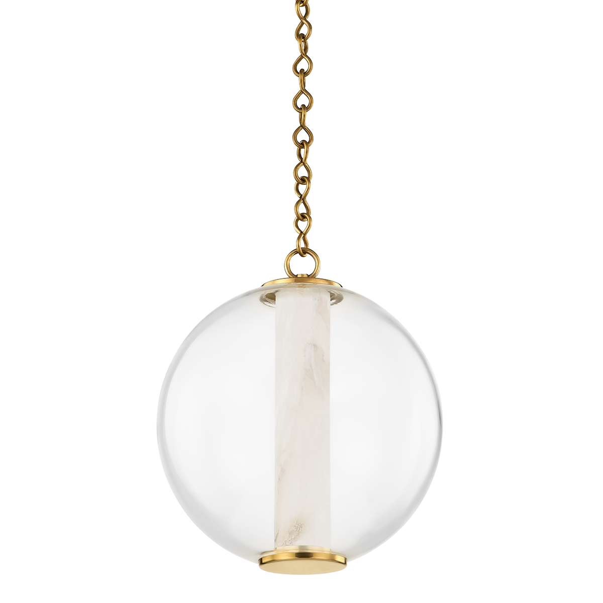 Pietra Pendant 12" — a Corbett pendant for kitchens, entries, and dining rooms at Laurie Yapp Home.