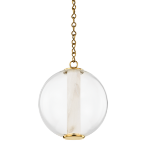 Pietra Pendant 12" — a Corbett pendant for kitchens, entries, and dining rooms at Laurie Yapp Home.