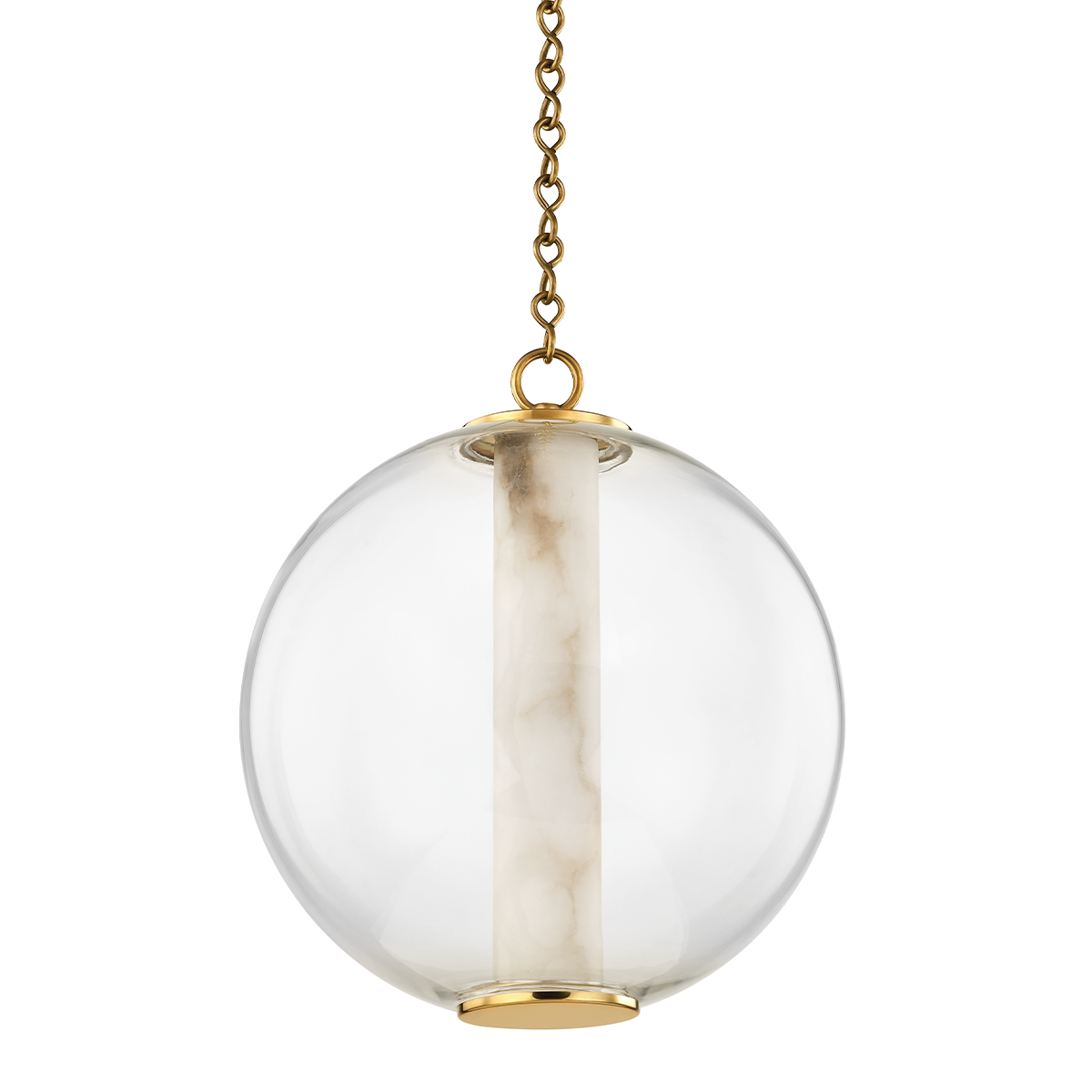 Pietra Pendant 16" — a Corbett pendant for kitchens, entries, and dining rooms at Laurie Yapp Home.