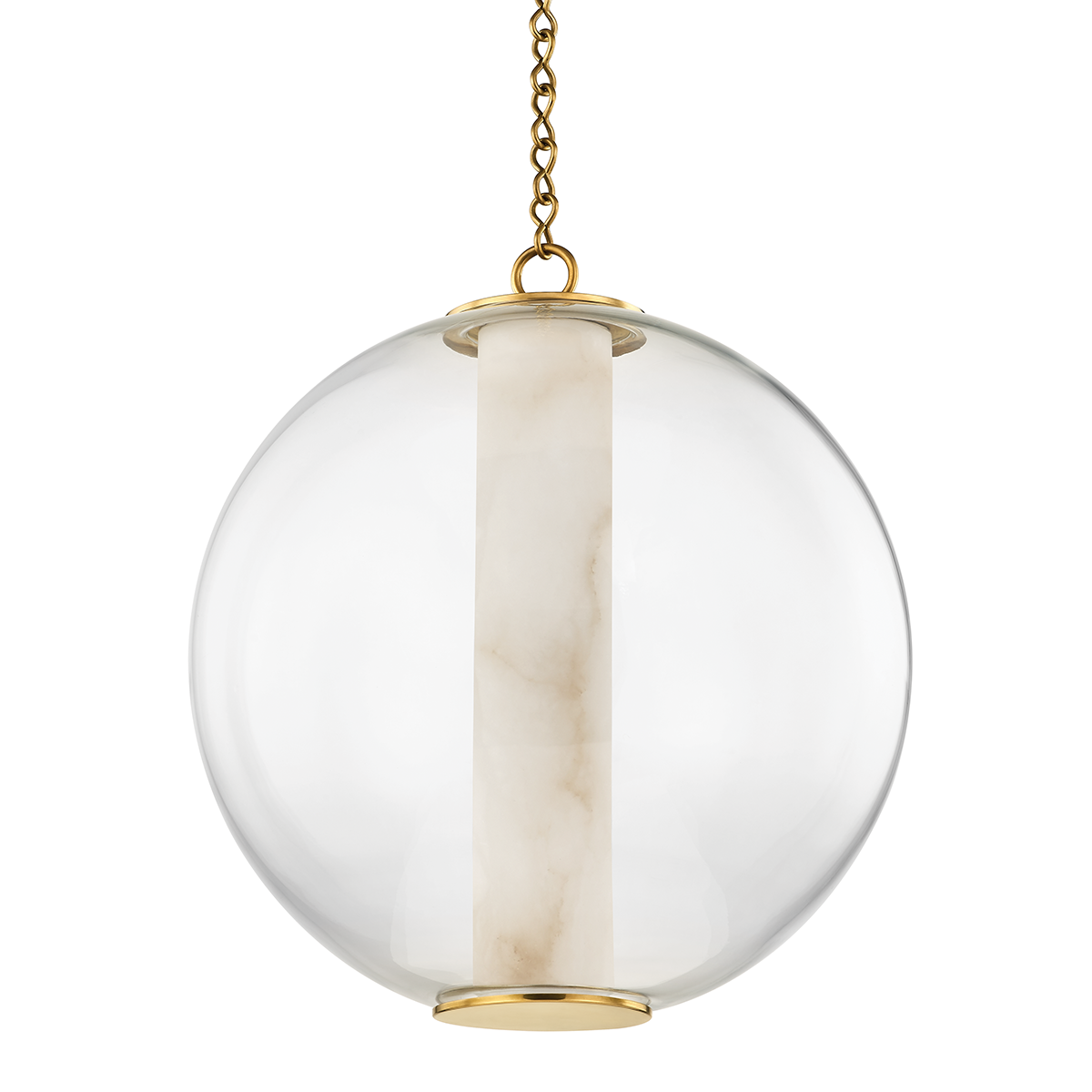 Pietra Pendant 20" — a Corbett pendant for kitchens, entries, and dining rooms at Laurie Yapp Home.