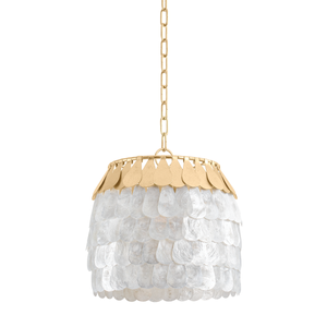 Coralie Pendant — a Corbett pendant for kitchens, entries, and dining rooms at Laurie Yapp Home.