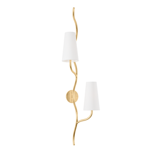 Cortona Wall Sconce — a Corbett wall sconce for bathrooms, hallways, and living rooms at Laurie Yapp Home.