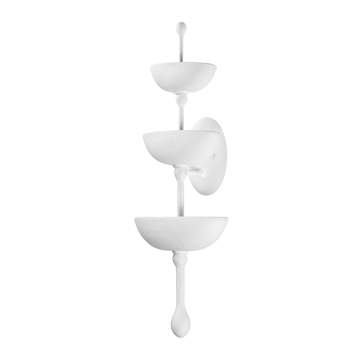 Aura Wall Sconce — a Corbett wall sconce for bathrooms, hallways, and living rooms at Laurie Yapp Home.