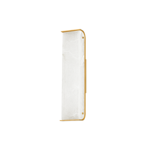 Hera Wall Sconce 4.25" x 18" — a Corbett wall sconce for bathrooms, hallways, and living rooms at Laurie Yapp Home.