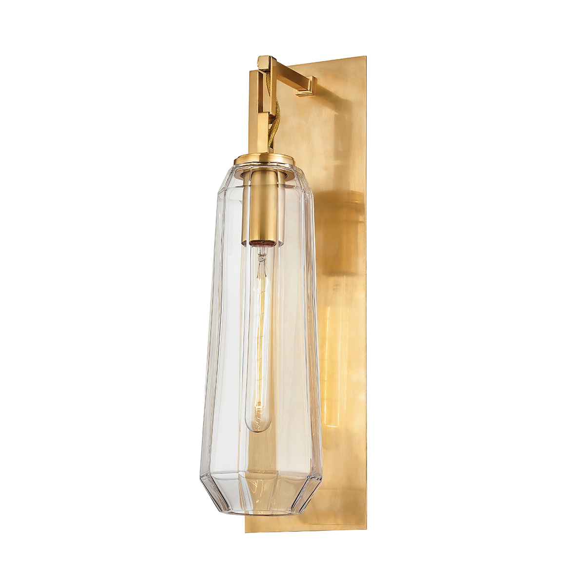 Copenhagen Wall Sconce 5.5" — a Corbett wall sconce for bathrooms, hallways, and living rooms at Laurie Yapp Home.
