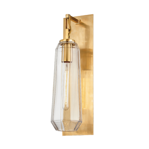 Copenhagen Wall Sconce 5.5" shown from a second angle to highlight the arm curve and shade silhouette.