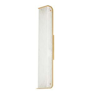 Hera Wall Sconce 4.25" x 26" — a Corbett wall sconce for bathrooms, hallways, and living rooms at Laurie Yapp Home.