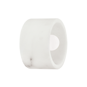 Loris Flush Mount in polished nickel — a Hudson Valley flush mount for hallways, bedrooms, and entryways at Laurie Yapp Home.