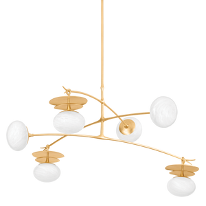 Ceylon Chandelier — a Corbett chandelier for dining rooms, entries, and living rooms at Laurie Yapp Home.