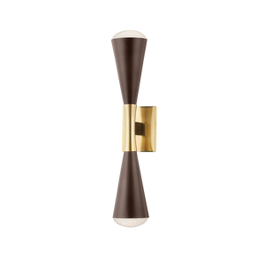 Barcelona Wall Sconce shown from a second angle to highlight the arm curve and shade silhouette.