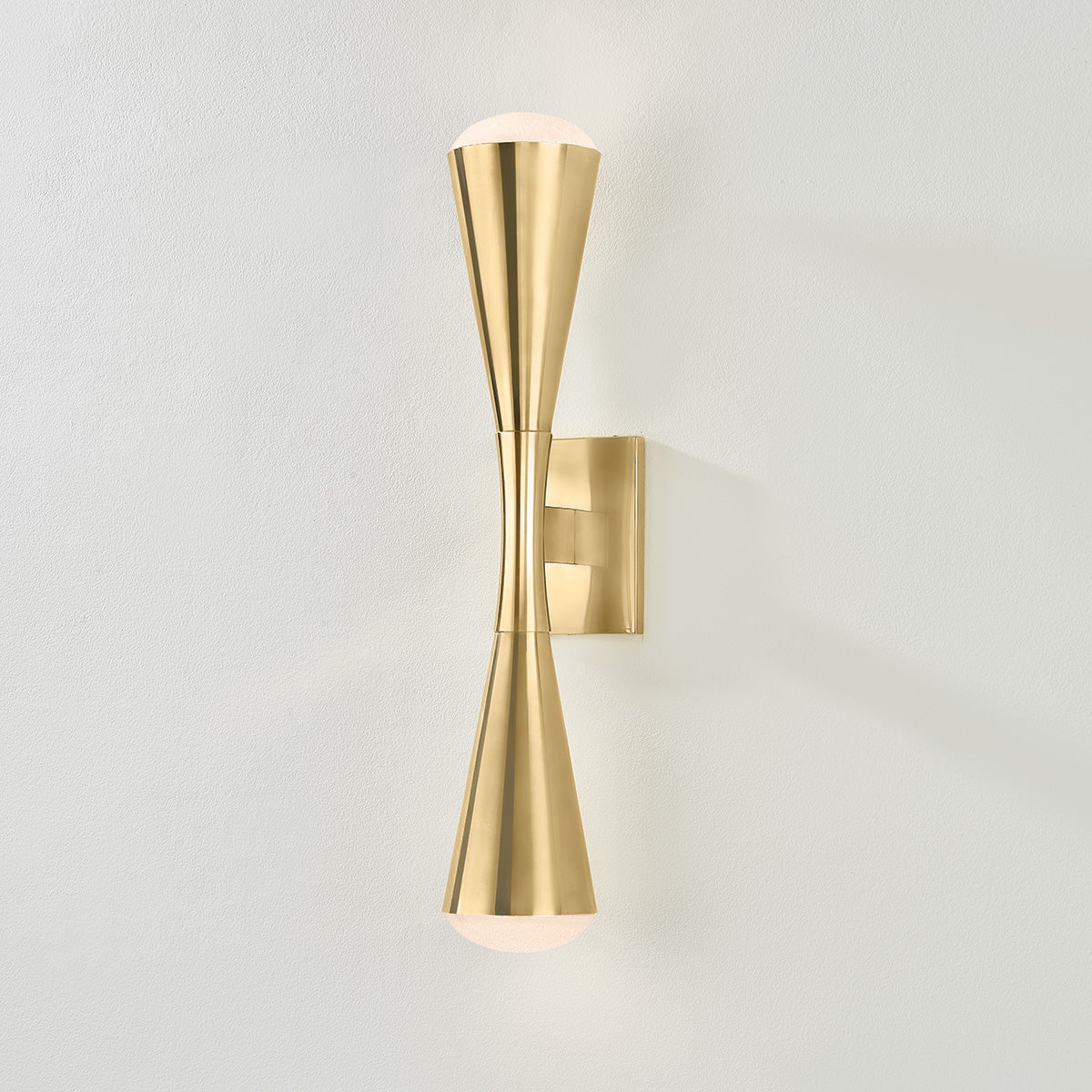 Close-up of the Barcelona Wall Sconce showing the arm curve and shade silhouette.