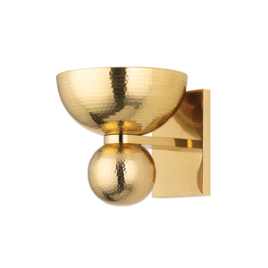 Catania Wall Sconce — a Corbett wall sconce for bathrooms, hallways, and living rooms at Laurie Yapp Home.
