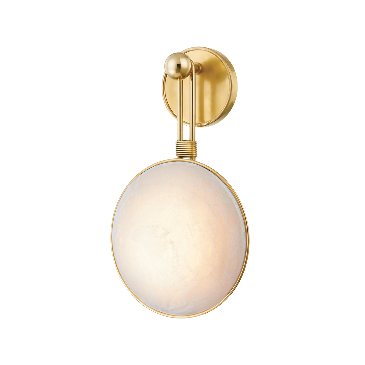 Ares Wall Sconce — a Corbett wall sconce for bathrooms, hallways, and living rooms at Laurie Yapp Home.