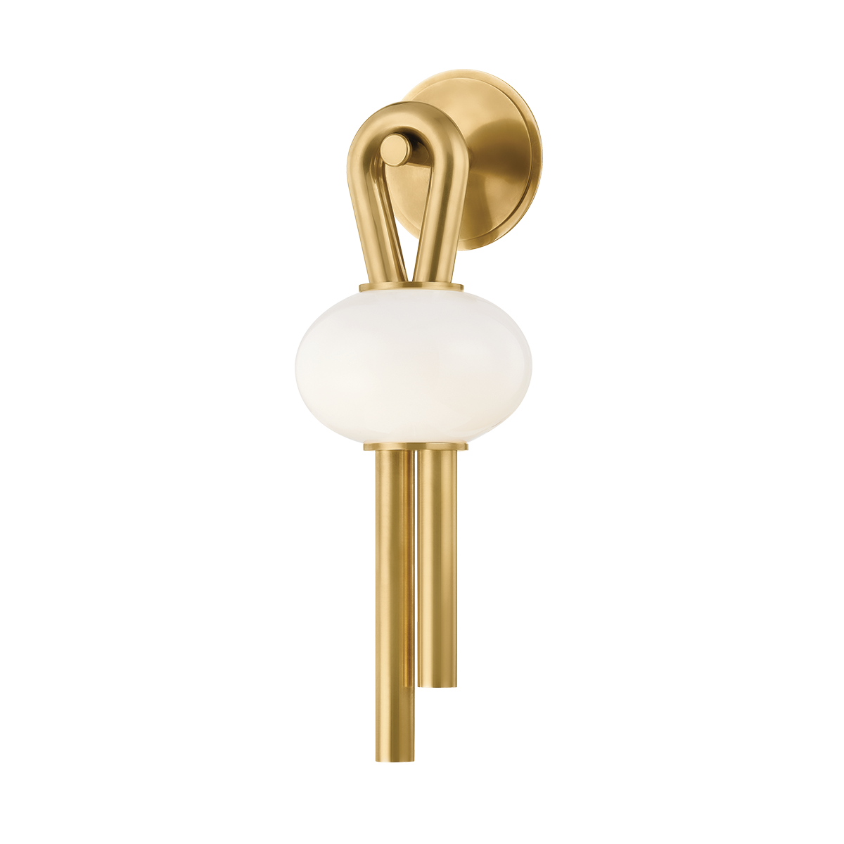 Ala Wall Sconce — a Corbett wall sconce for bathrooms, hallways, and living rooms at Laurie Yapp Home.
