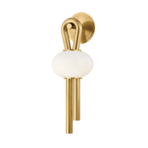 Ala Wall Sconce — a Corbett wall sconce for bathrooms, hallways, and living rooms at Laurie Yapp Home.