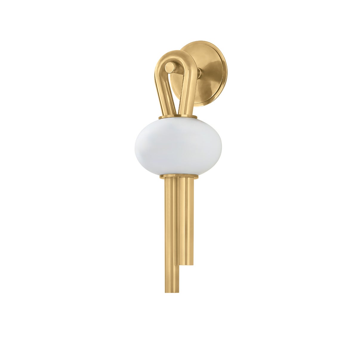 Ala Wall Sconce — a Corbett wall sconce for bathrooms, hallways, and living rooms at Laurie Yapp Home.