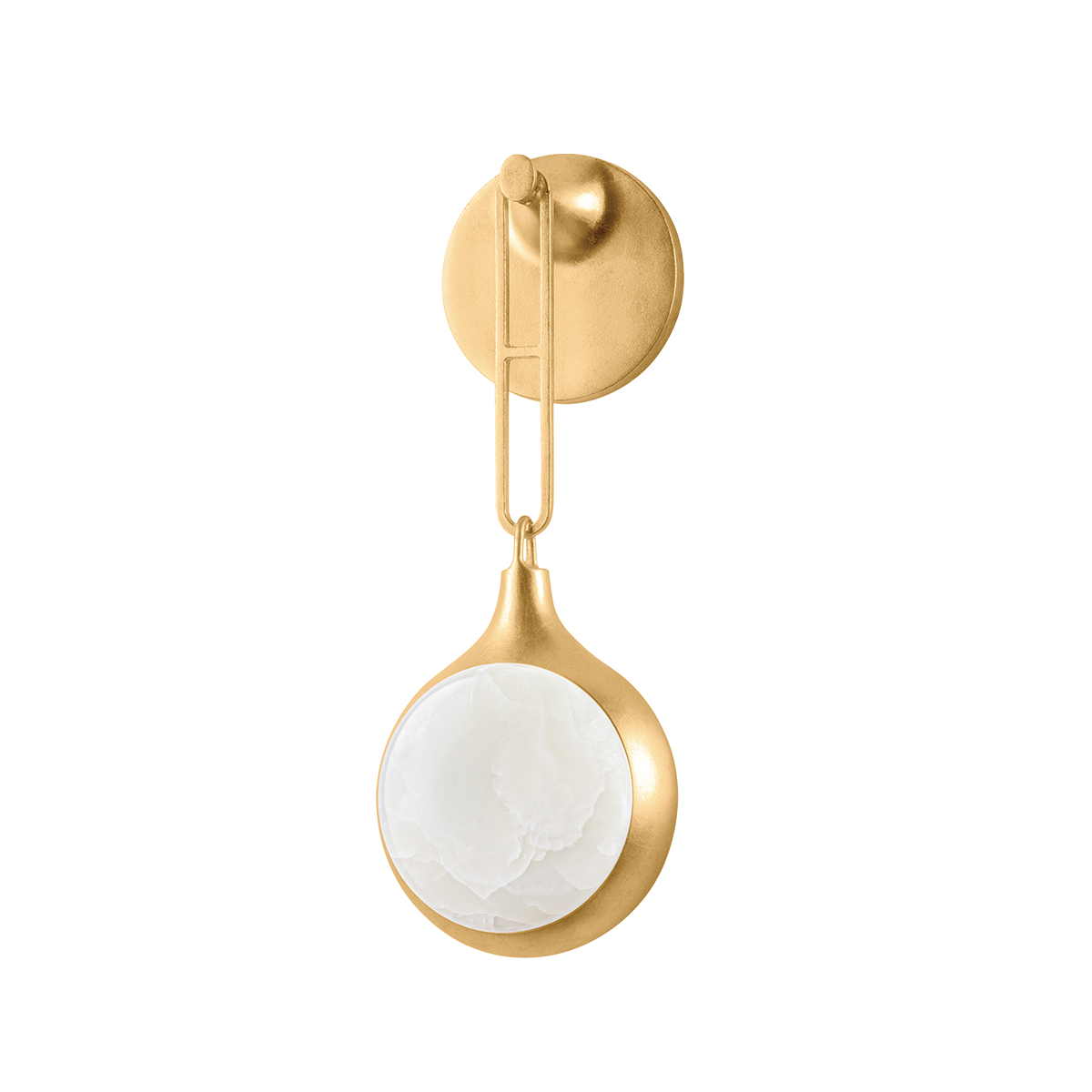 Riviere Wall Sconce — a Corbett wall sconce for bathrooms, hallways, and living rooms at Laurie Yapp Home.