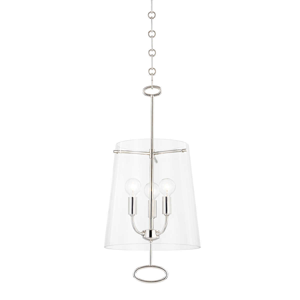 James Pendant 11" in aged brass — a Hudson Valley pendant for kitchens, entries, and dining rooms at Laurie Yapp Home.
