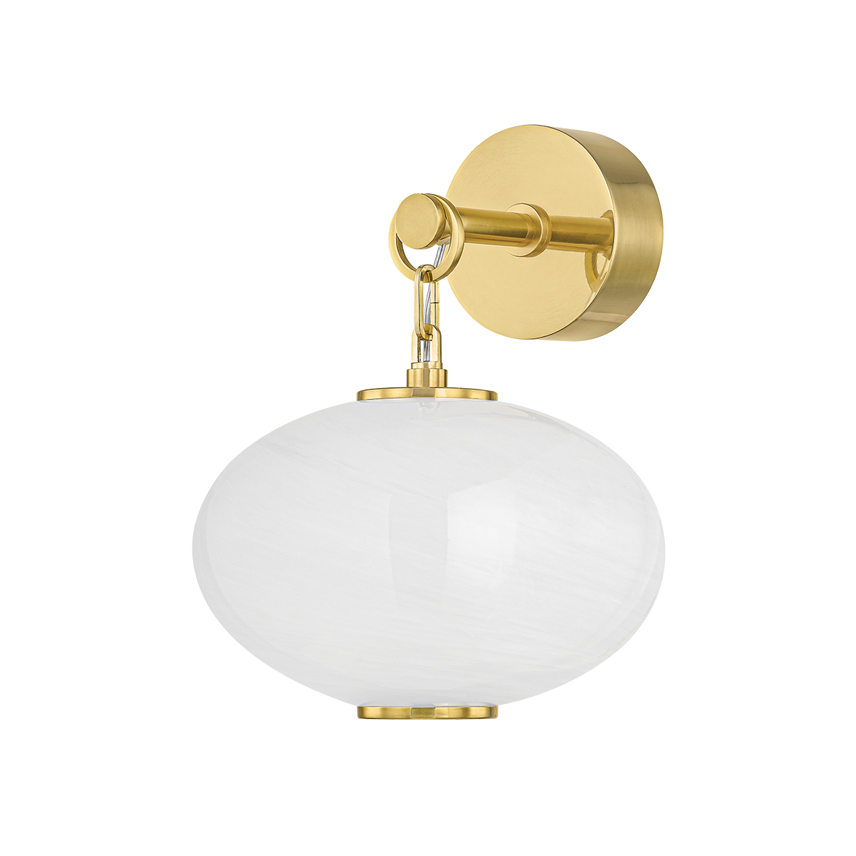 Nephele Wall Sconce — a Corbett wall sconce for bathrooms, hallways, and living rooms at Laurie Yapp Home.
