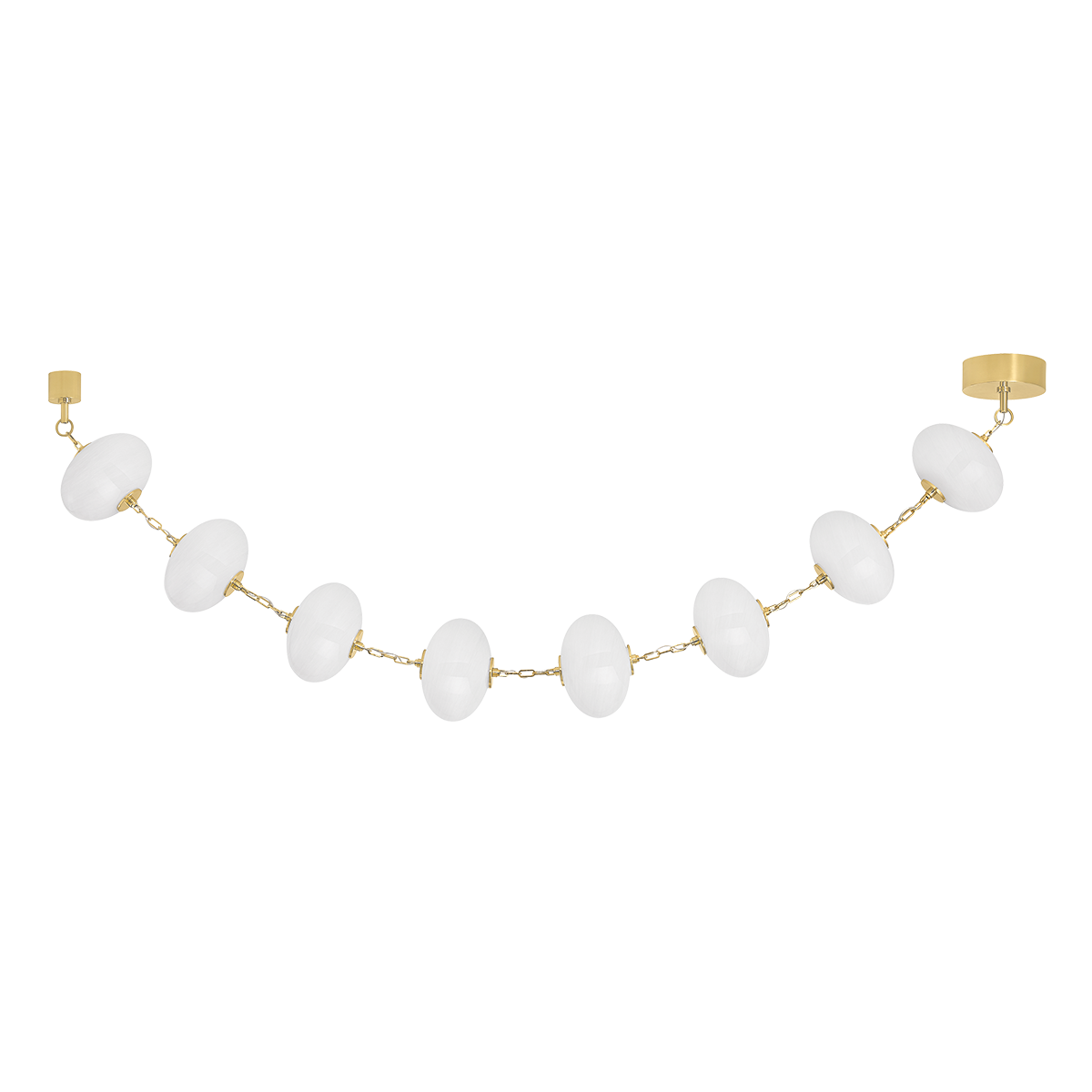 Nephele Chandelier 10" x 29.75" — a Corbett chandelier for dining rooms, entries, and living rooms at Laurie Yapp Home.