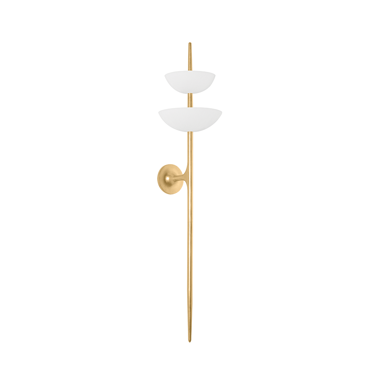 Evander Wall Sconce — a Corbett wall sconce for bathrooms, hallways, and living rooms at Laurie Yapp Home.
