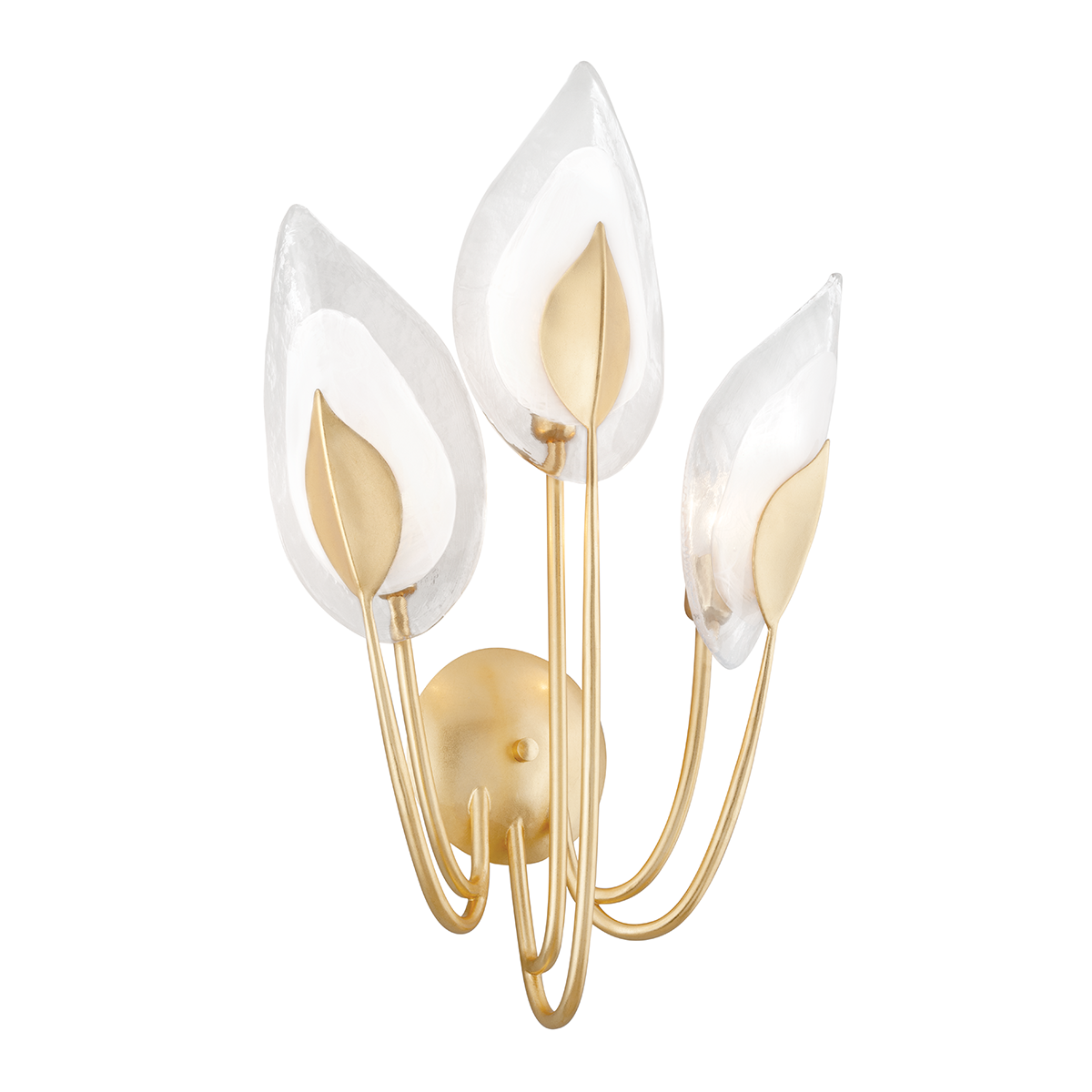 Blossom Wall Sconce 15.75" — a Hudson Valley wall sconce for bathrooms, hallways, and living rooms at Laurie Yapp Home.