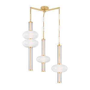 Corbin Chandelier — a Corbett chandelier for dining rooms, entries, and living rooms at Laurie Yapp Home.
