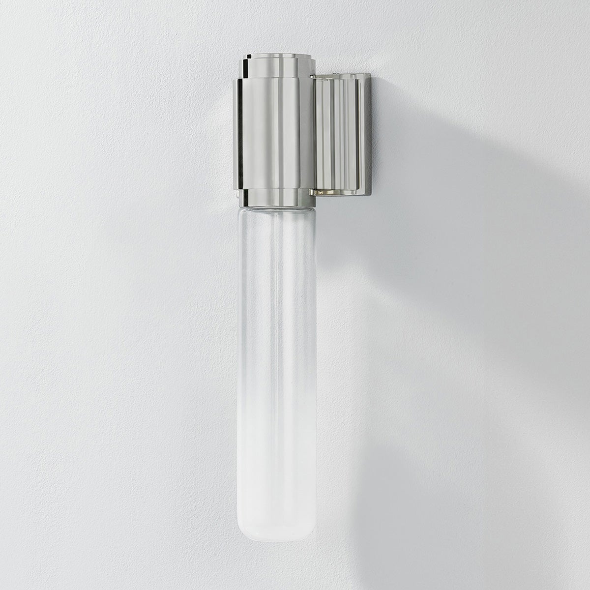Colrain Wall Sconce 5.25" x 17.5" in polished nickel — a Hudson Valley wall sconce for bathrooms, hallways, and living rooms at Laurie Yapp Home.